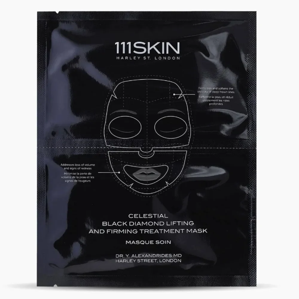 111Skin Celestial Black Diamond Lifting and Firming Treatment Mask For Face